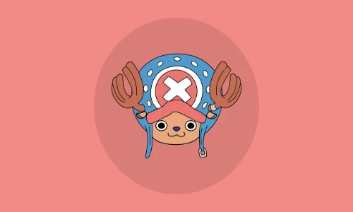 A reindeer wearing a blue hat witha white x on it and antlers sticking out of the sides